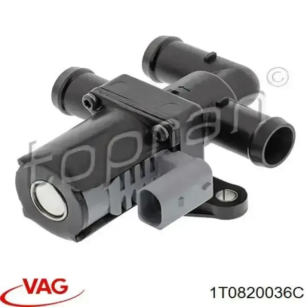Кран пічки 1T0820036C VAG