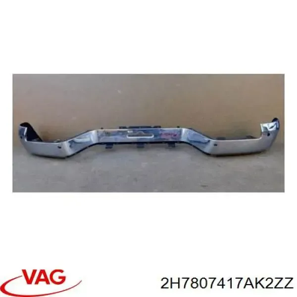 Задній бампер Volkswagen AMAROK 2HA, 2HB, S1B, S6B, S7A, S7B