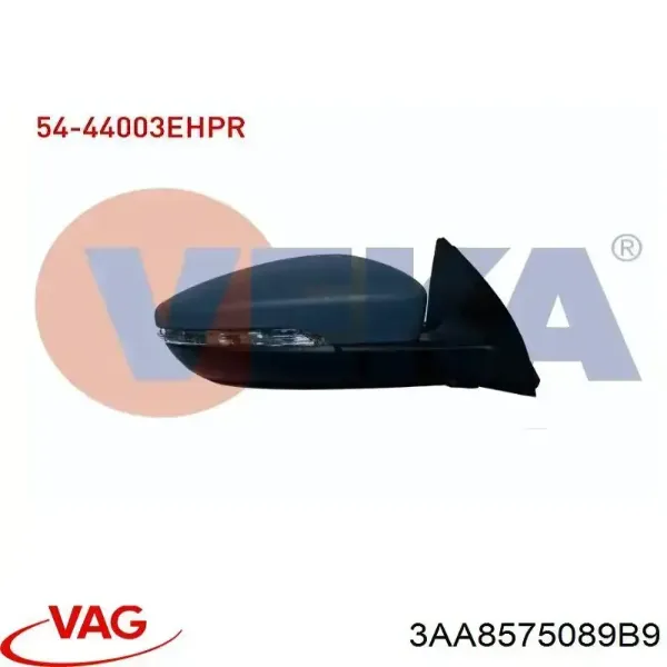 Дзеркало праве 3AA8575089B9 VAG