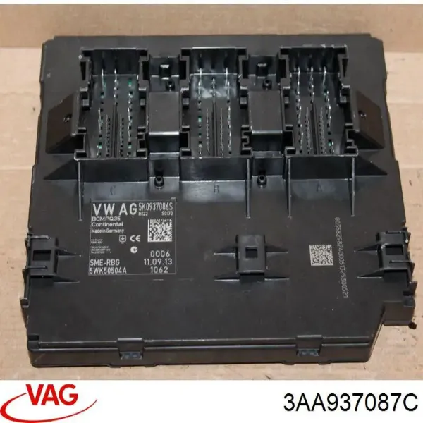 Блок комфорту 3AA937087C VAG