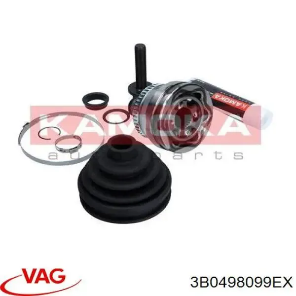 3B0498099EX VAG шрус зовнішній передній - купити онлайн в Україні