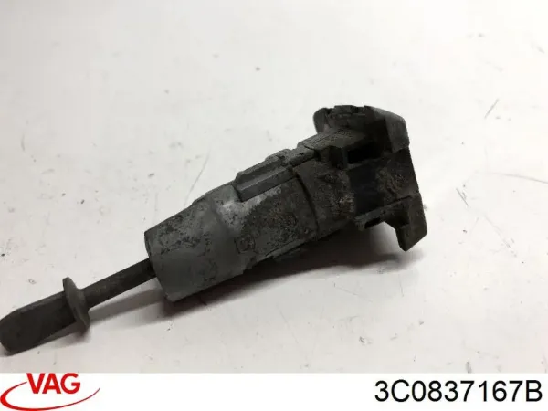 Личинка замка дверей передньої, лівою 3C0837167B VAG