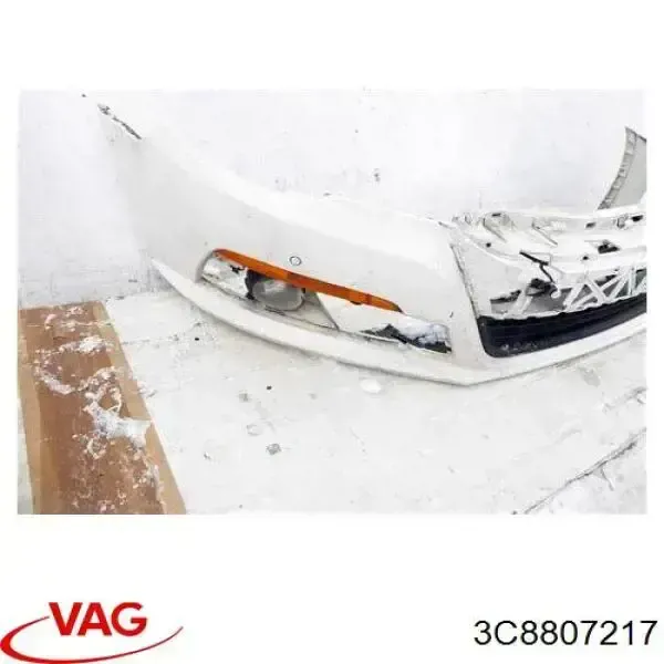 Передній бампер PVW04151BEK Signeda
