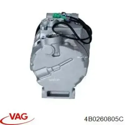 Компресор кондиціонера 4B0260805C VAG