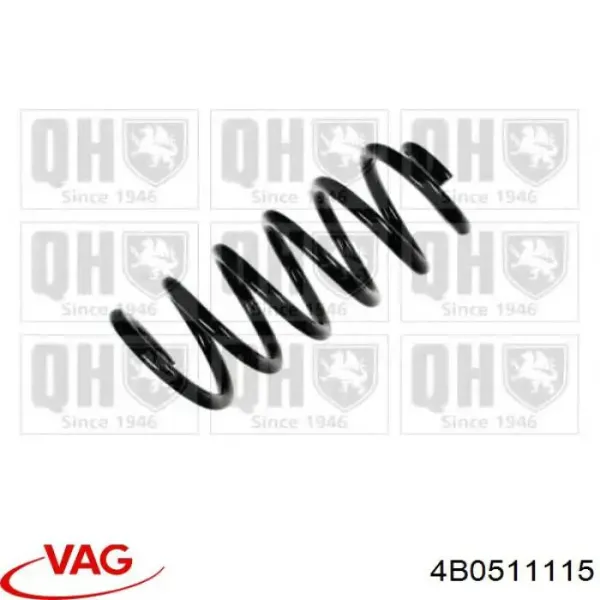 Задні пружини 4B0511115 VAG