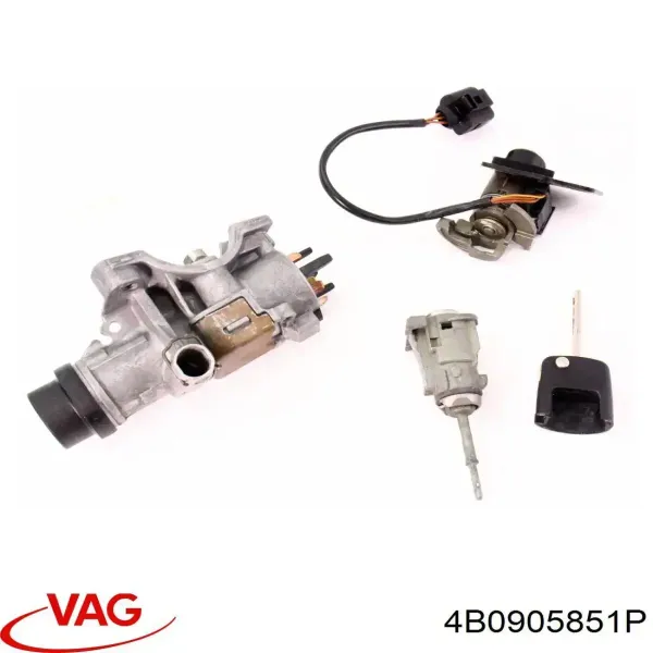 Замок запалювання 4B0905851P VAG