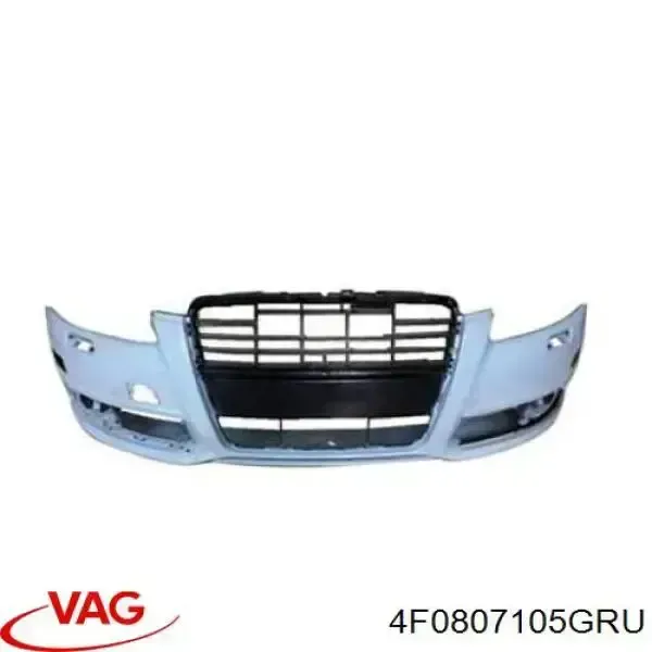 Бампер передній в зборі на Audi A6 C6 4F2