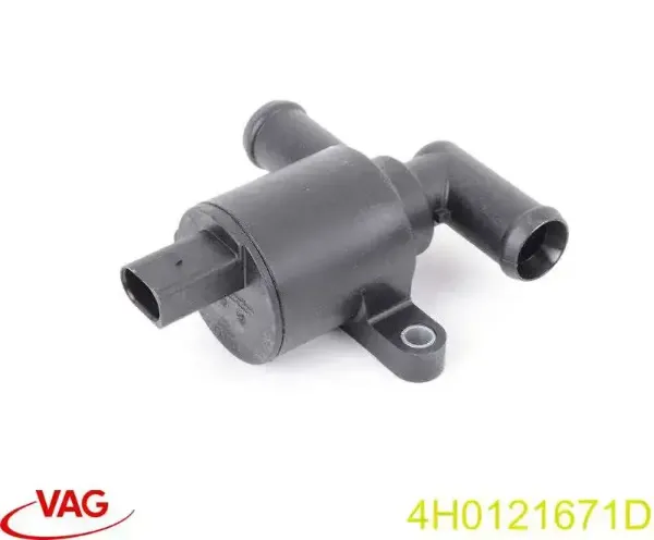 Кран пічки 4H0121671D VAG