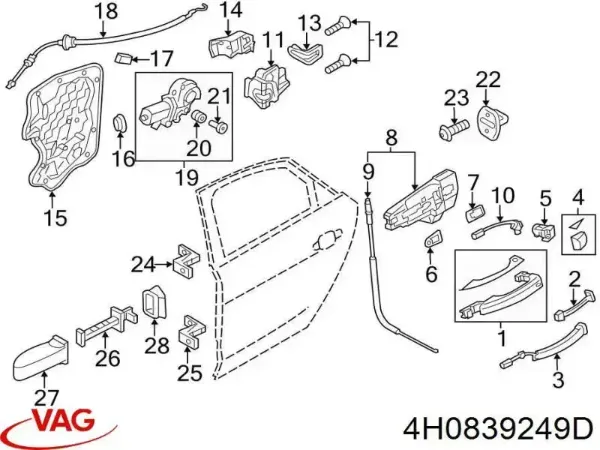  4H0839249D VAG