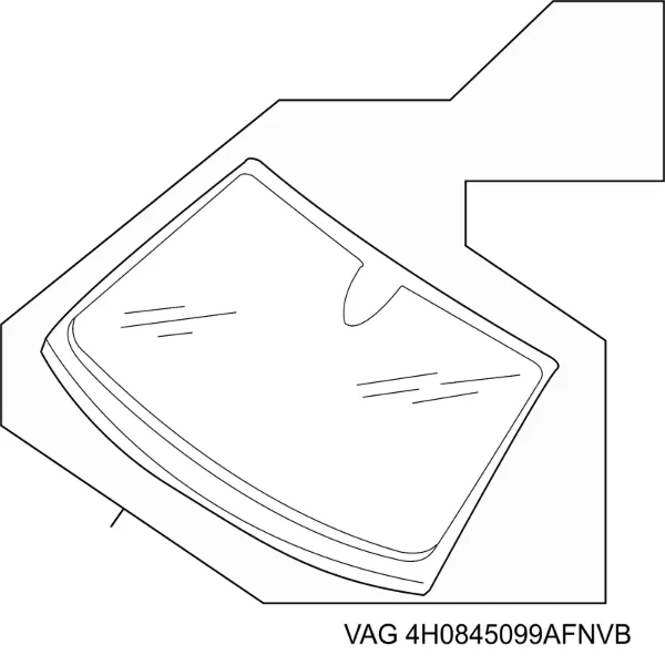 Лобове скло 4H0845099AFNVB VAG