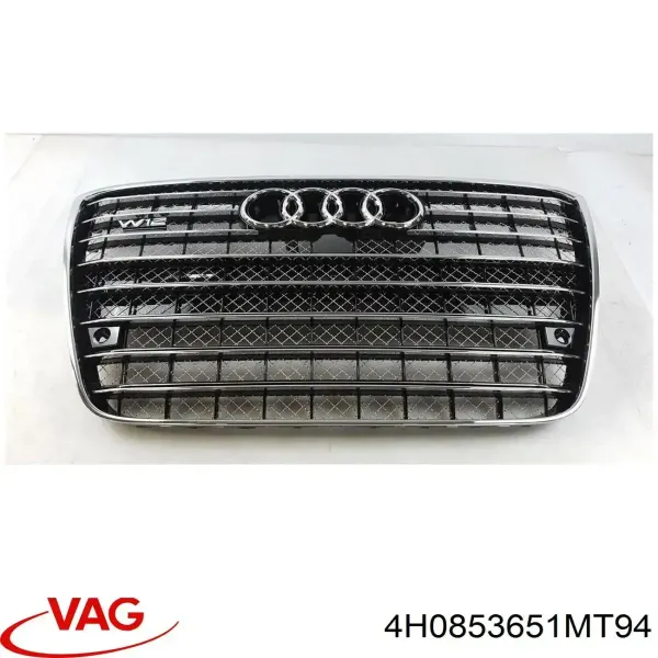 Решітка радіатора 4H0853651MT94 VAG
