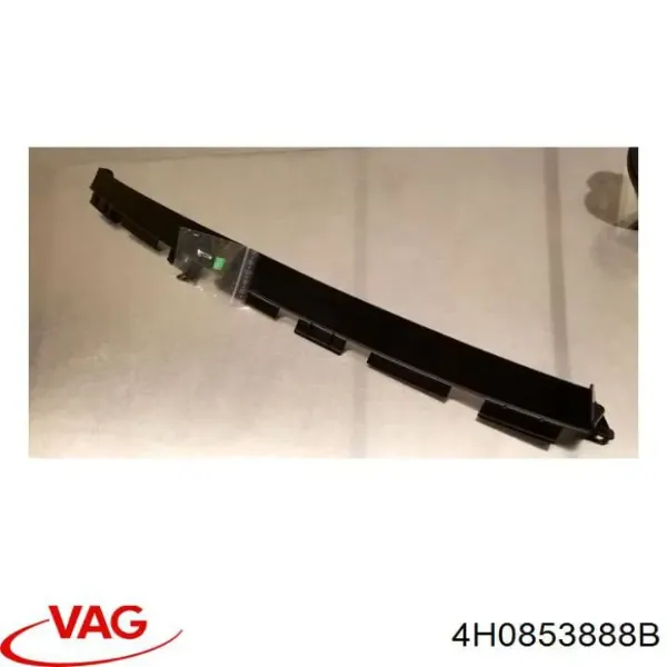 Спойлер переднього бампера, правий 4H0853888B VAG