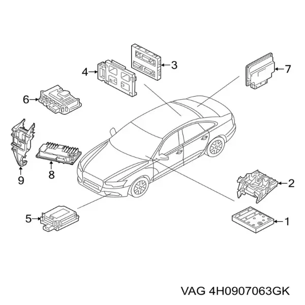  4H0907063EK VAG