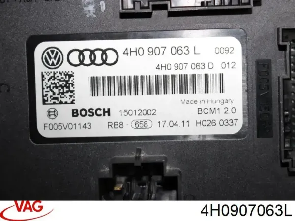  4H0907063L VAG