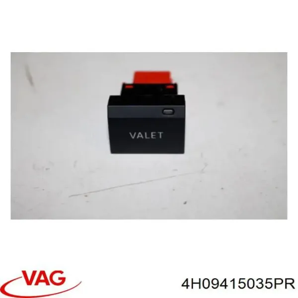 Кнопка вмикання парктроніка 4H09415035PR VAG
