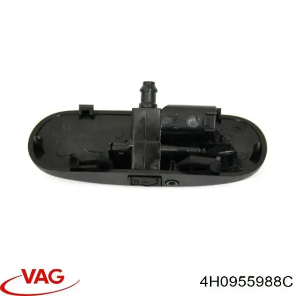 Форсунка омивача скла лобового, права 4H0955988C VAG