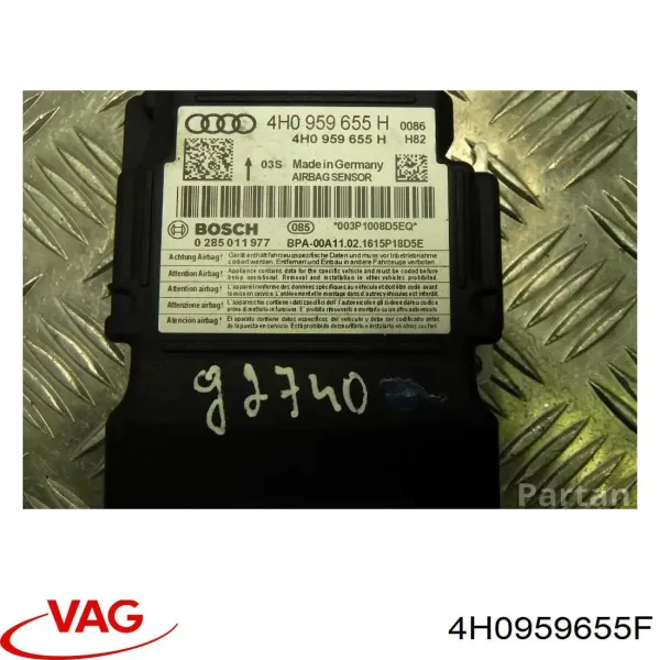  4H0959655F VAG