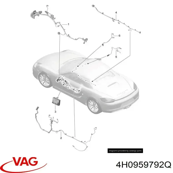 Блок комфорту передніх дверей 4H0959792M VAG