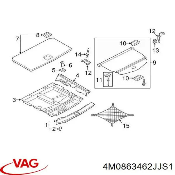  4M0863462JJS1 VAG