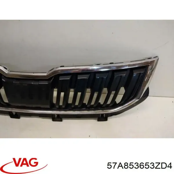 Решітка радіатора 57A853653ZD4 VAG