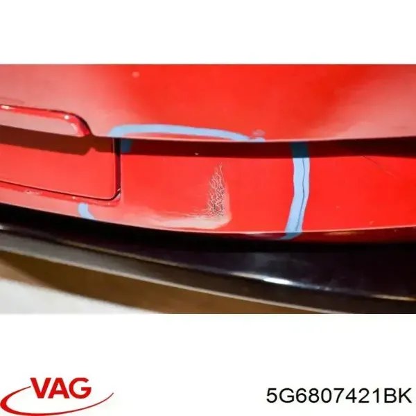 Задній бампер PVW04201BA Signeda