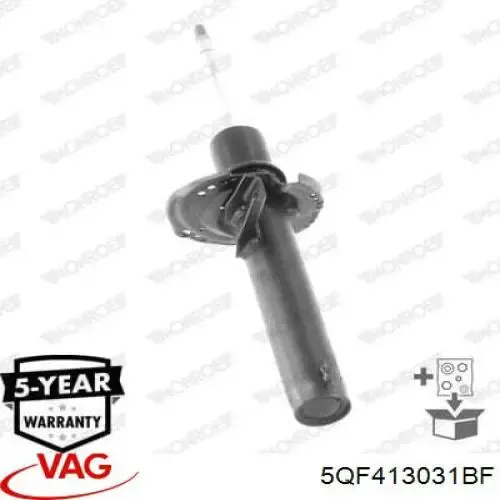 Амортизатор передній 5QF413031BF VAG