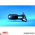 Дзеркальний елемент дзеркала заднього виду, правого VAG 6K9857522C