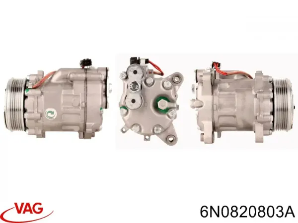 Купити Компресор кондиціонера Volkswagen Polo III 6KV2