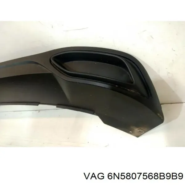 Бампер задній, нижня частина 6N5807568B9B9 VAG