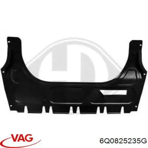 Захист піддона двигуна на Seat Ibiza IV 6J5, 6P1