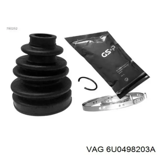 Пильник ШРУСа зовнішній 6U0498203A VAG