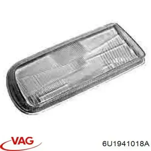 Скло фари правої 691012 Polcar