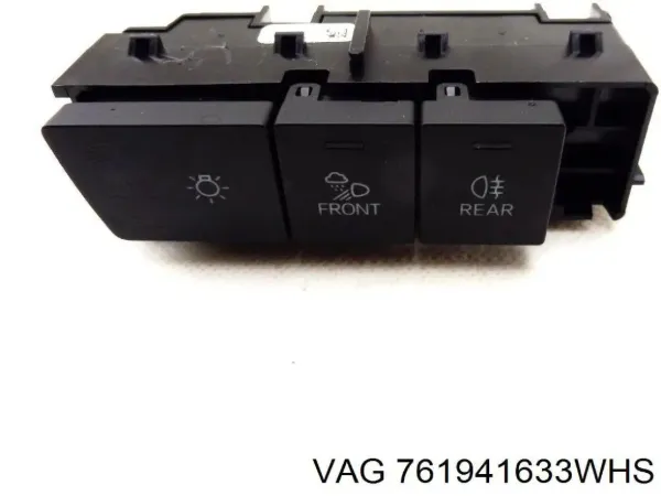Перемикач світла фар, на "торпеді" 761941633WHS VAG