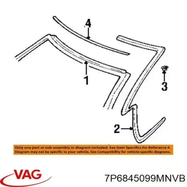  Лобове скло Volkswagen Touareg 2