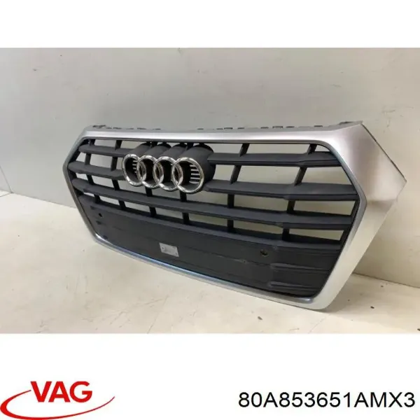 Решітка радіатора 80A853651AMX3 VAG