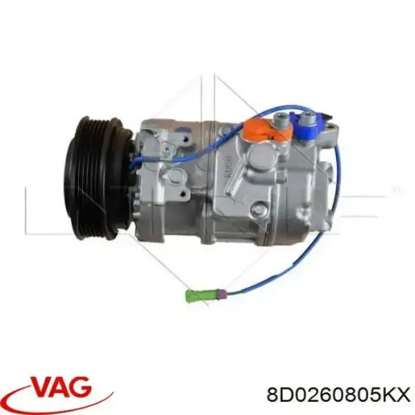 Компресор кондиціонера 8D0260805KX VAG