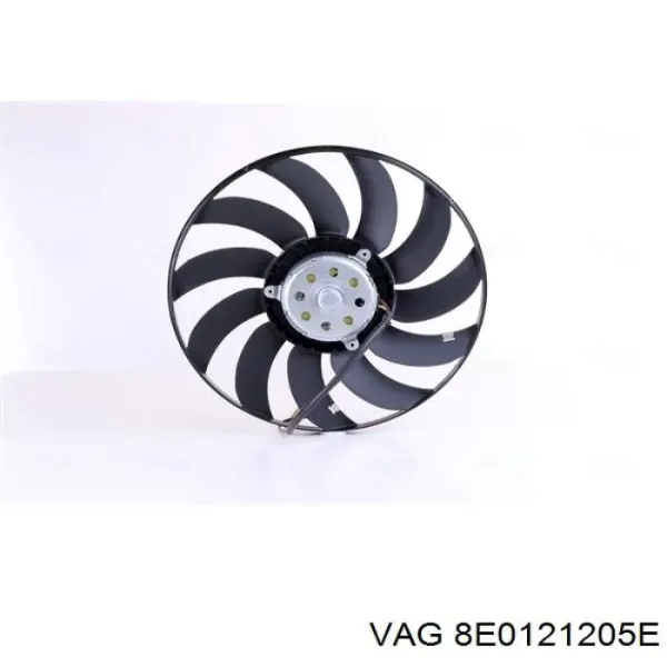 Вентилятор охолодження радіатора 8E0121205E VAG