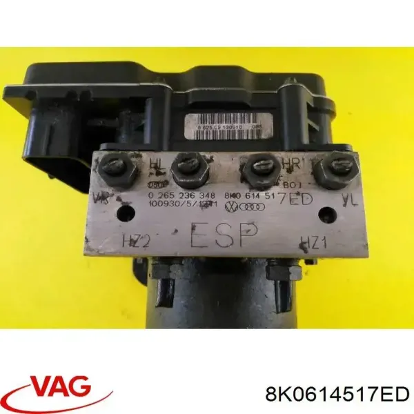 Блок АБС 8K0614517ED VAG