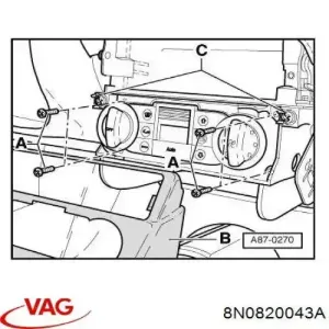 8N0820043A VAG