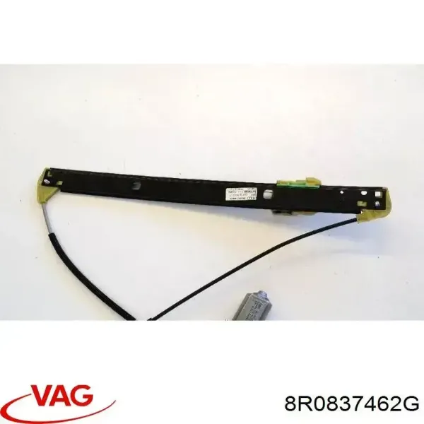 Механізм склопідіймача двері передньої, правої 8R0837462G VAG