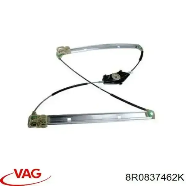 Механізм склопідіймача двері передньої, правої 8R0837462K VAG