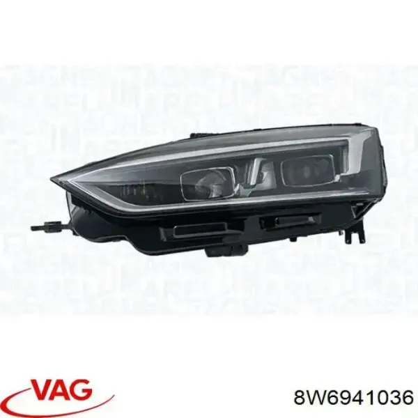 Фара права 8W6941036 VAG
