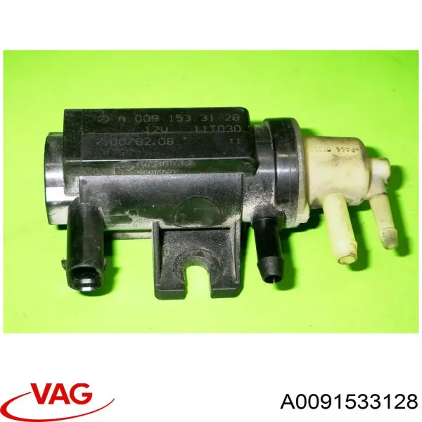 Клапан перетворювач тиску наддуву (соленоїд) A0091533128 VAG