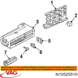 Запобіжник N10525510 VAG