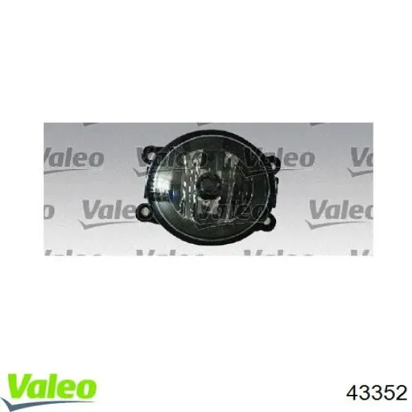 Фара протитуманна, ліва/права 43352 VALEO
