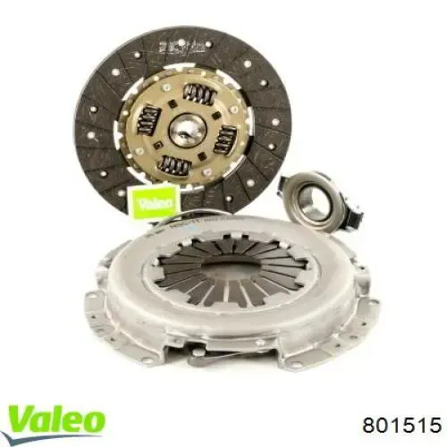 Купити 801515 VALEO Комплект зчеплення (диск, корзина, підшипник)