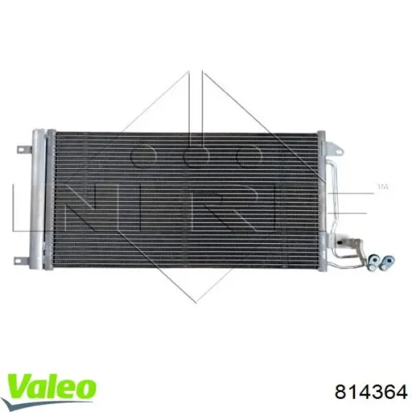 Радіатор кондиціонера 814364 VALEO
