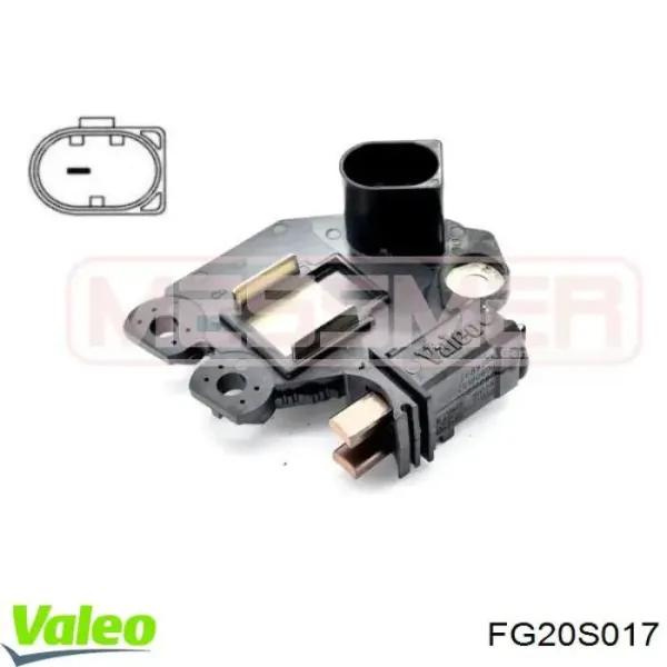 Генератор FG20S017 VALEO