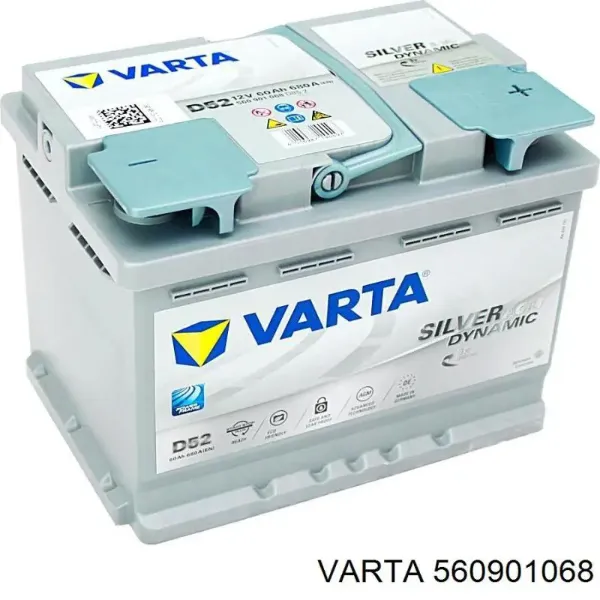 Акумуляторна батарея, АКБ 560901068 Varta