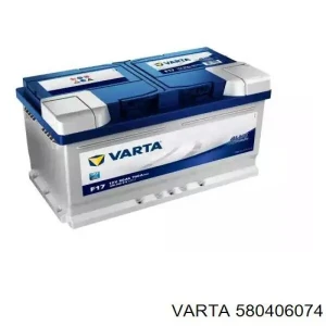 Акумуляторна батарея, АКБ 580406074 VARTA